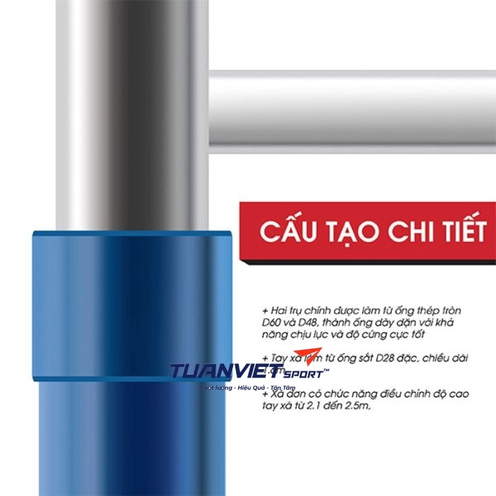 Xà đơn ngoài trời