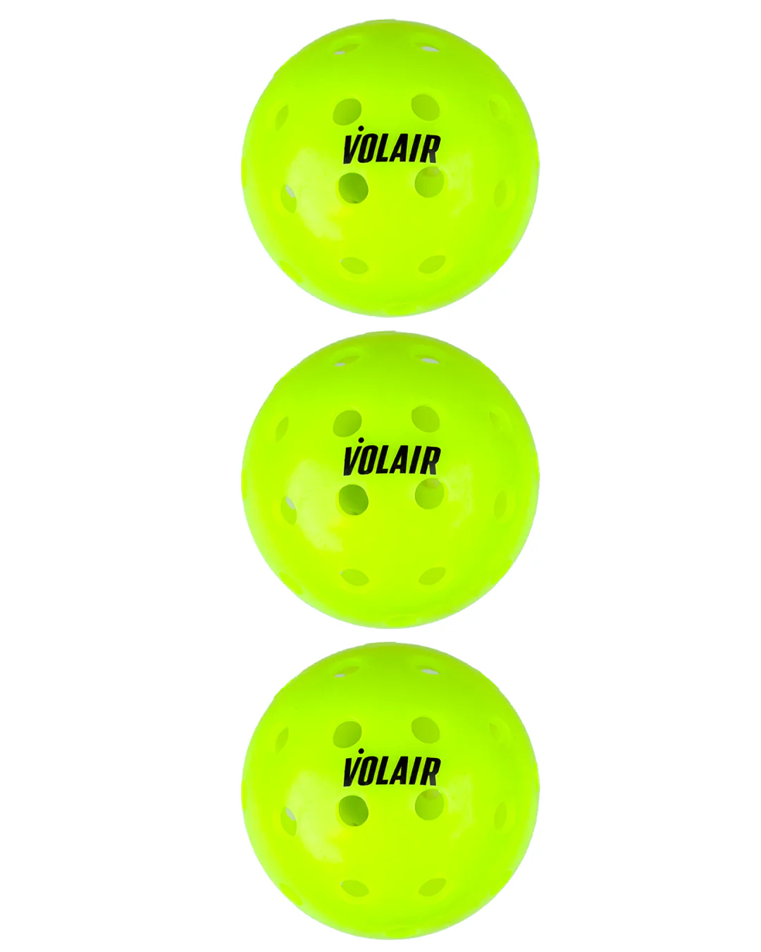 Combo 3 Bóng Pickleball Volair Ngoài Trời Chính Hãng