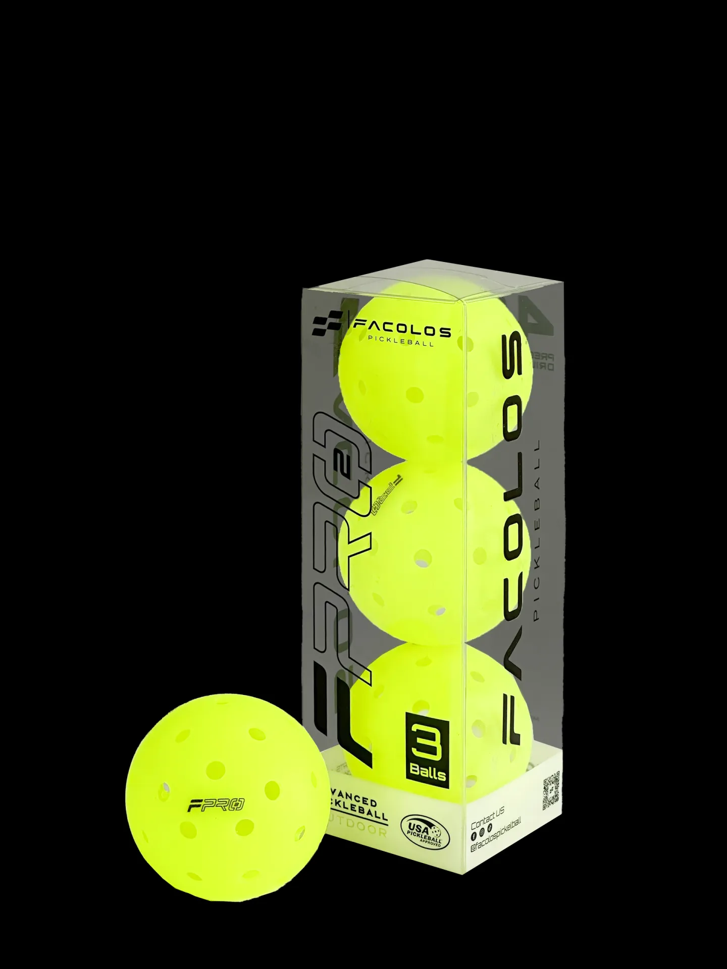 Bóng pickleball FACOLOS FRO 2