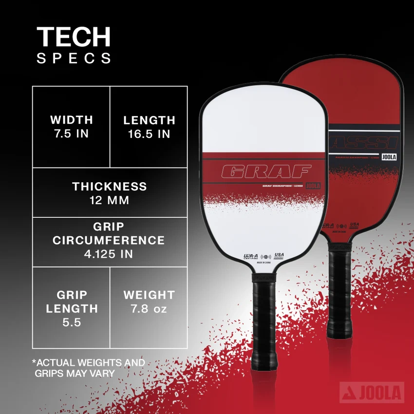 Bộ sản phẩm pickleball Agassi/Graf Champion Set