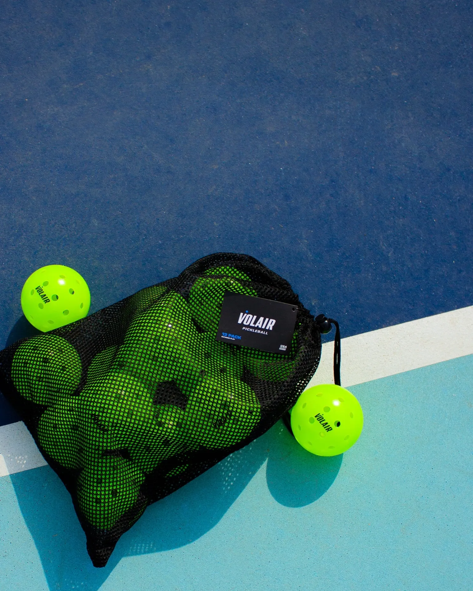 Combo 3 Bóng Pickleball Volair Ngoài Trời Chính Hãng