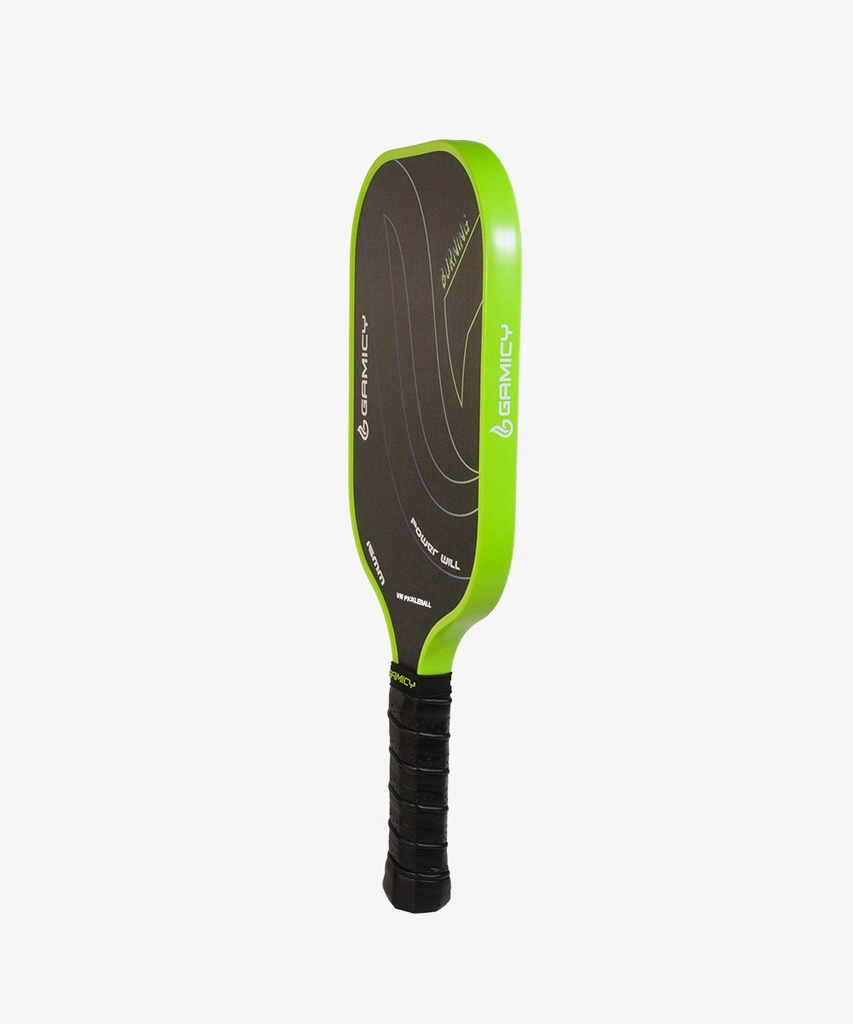 Vợt Pickleball Gamicy Burning T700 16mm - Màu Xanh chuối