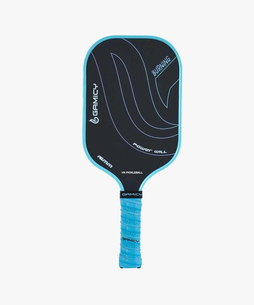 Vợt Pickleball Gamicy Burning T700 16mm- Màu Xanh Da
