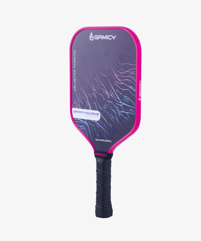 Vợt Pickleball Gamicy Earthquake - Màu Hồng