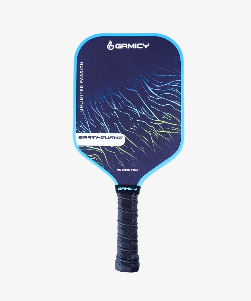 Vợt Pickleball Gamicy Earthquake - Màu Xanh da