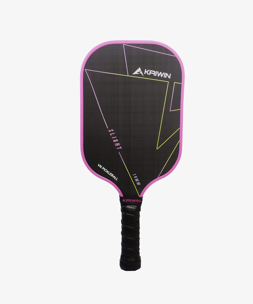 Vợt Pickleball Kaiwin Slight T700 14mm - Màu Hồng