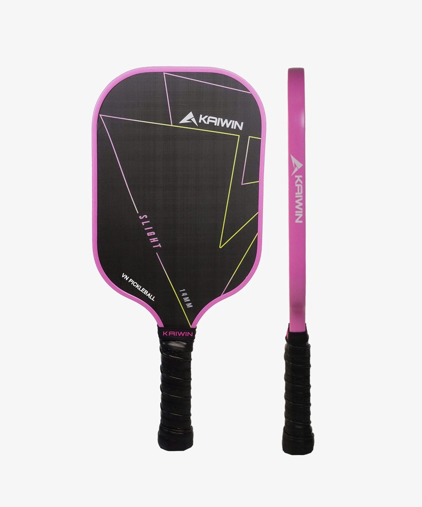 Vợt Pickleball Kaiwin Slight T700 14mm - Màu Hồng