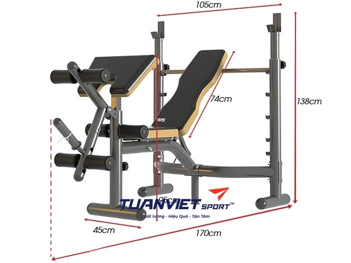 Ghế tập tạ DDS-7002
