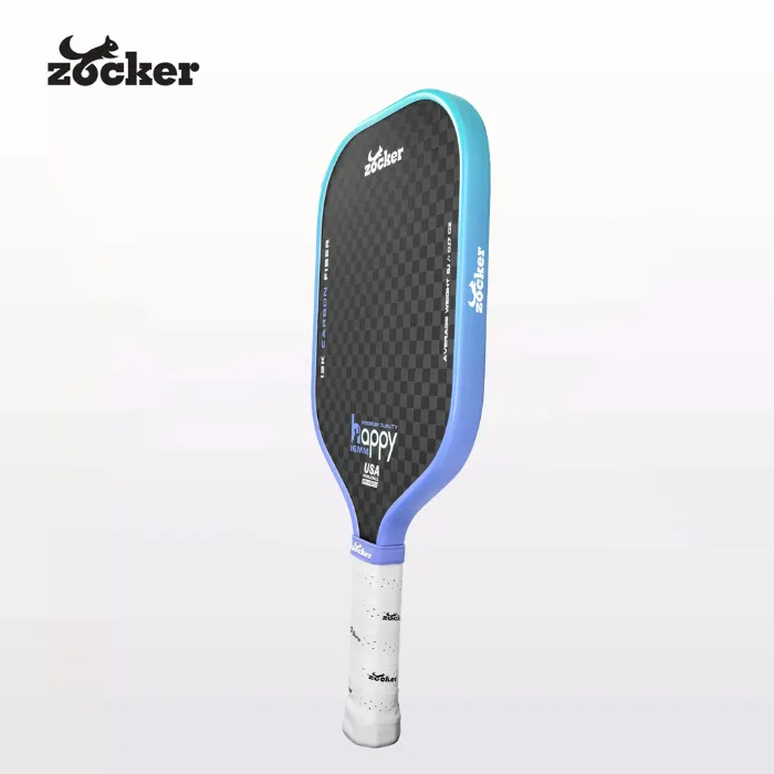 Vợt Pickleball Zocker Happy HP3 Premium Quality Purple Gradient