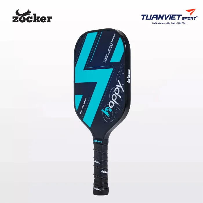 Vợt Pickleball Zocker Happy HP1 Standard Thunder Black
