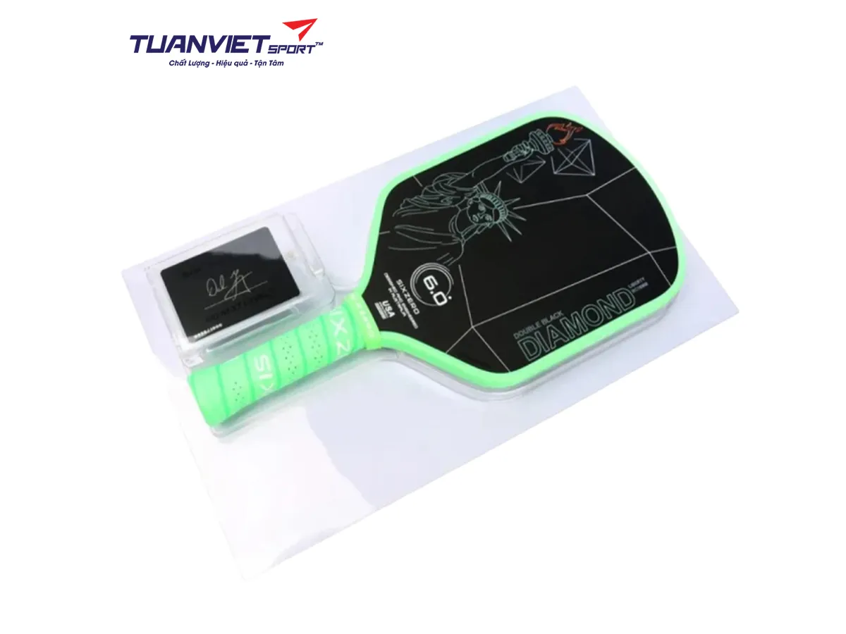Vợt Pickleball Six Zero Double Black Diamond Liberty 2024
