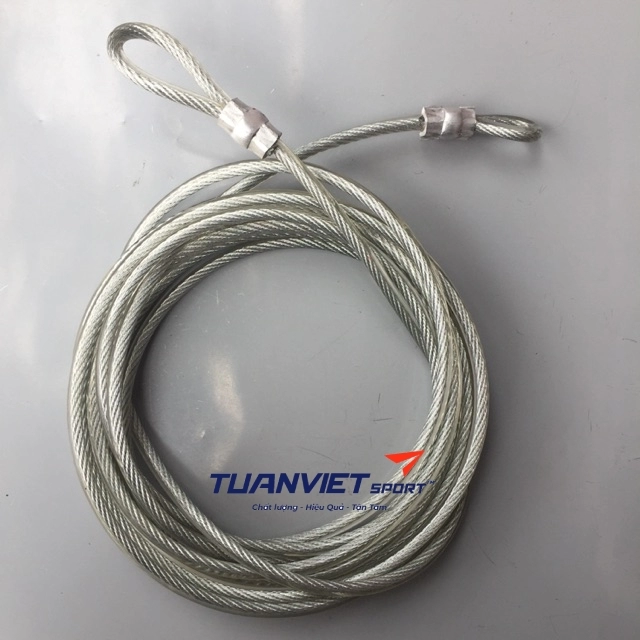 Cáp bọc nhựa phi 8