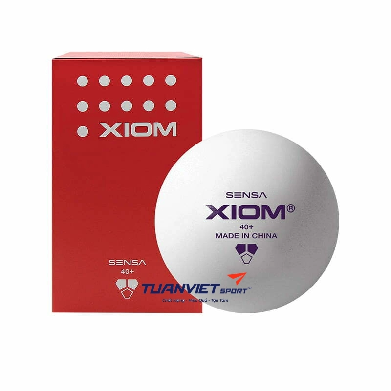 Quả bóng bàn thi đấu Xiom Sensa 40+hộp 6 quả