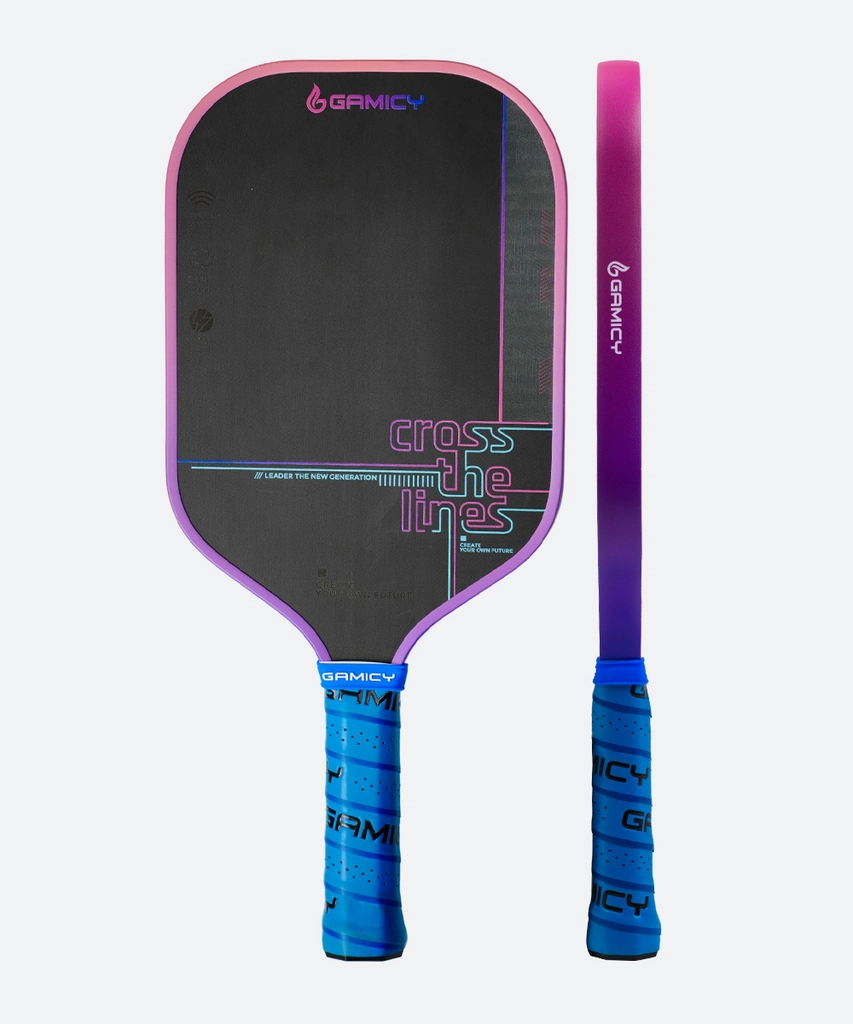 Vợt Pickleball Gamicy Cross G-Pro Series 16mm- Màu Tím