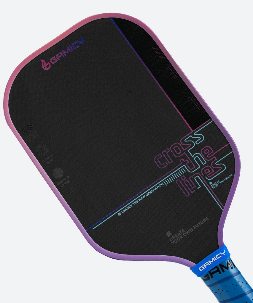 Vợt Pickleball Gamicy Cross G-Pro Series 16mm- Màu Tím