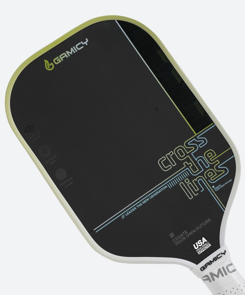 Vợt Pickleball Gamicy Cross G-Pro Series 16mm- Màu Xanh chuối