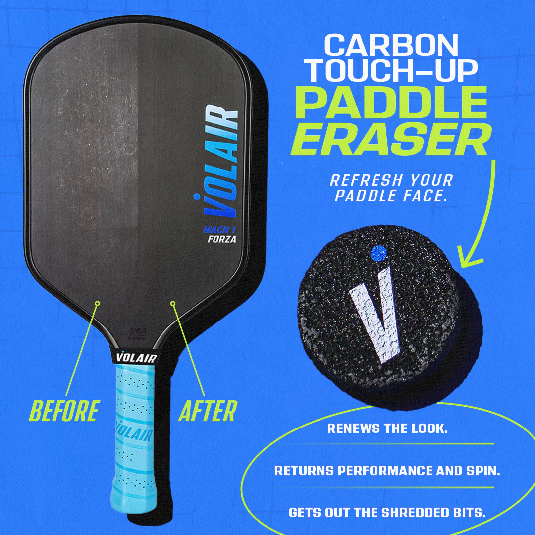 Tẩy vệ sinh mặt Vợt Pickleball Volair Carbon Touch Chính Hãng