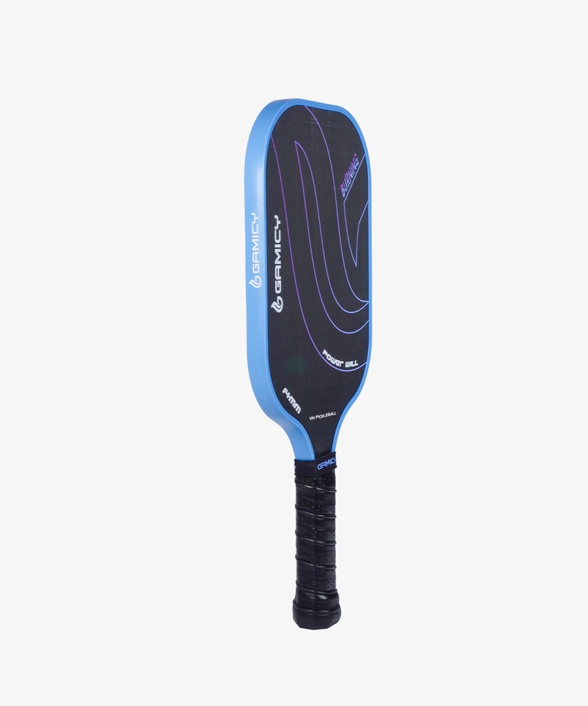 Vợt Pickleball Gamicy Burning T300 14mm - Màu Xanh da