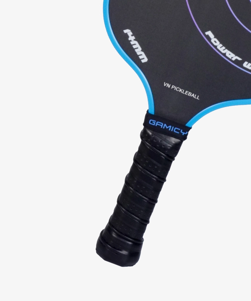 Vợt Pickleball Gamicy Burning T300 14mm - Màu Xanh da