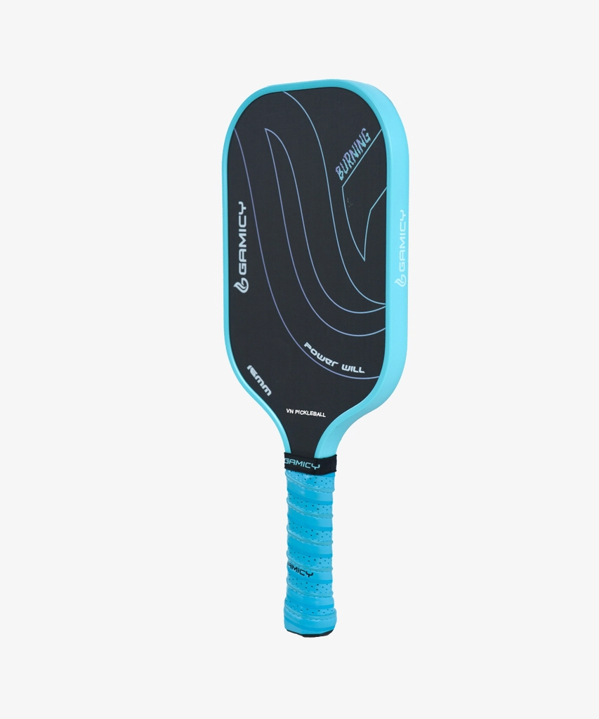 Vợt Pickleball Gamicy Burning T700 16mm- Màu Xanh Da