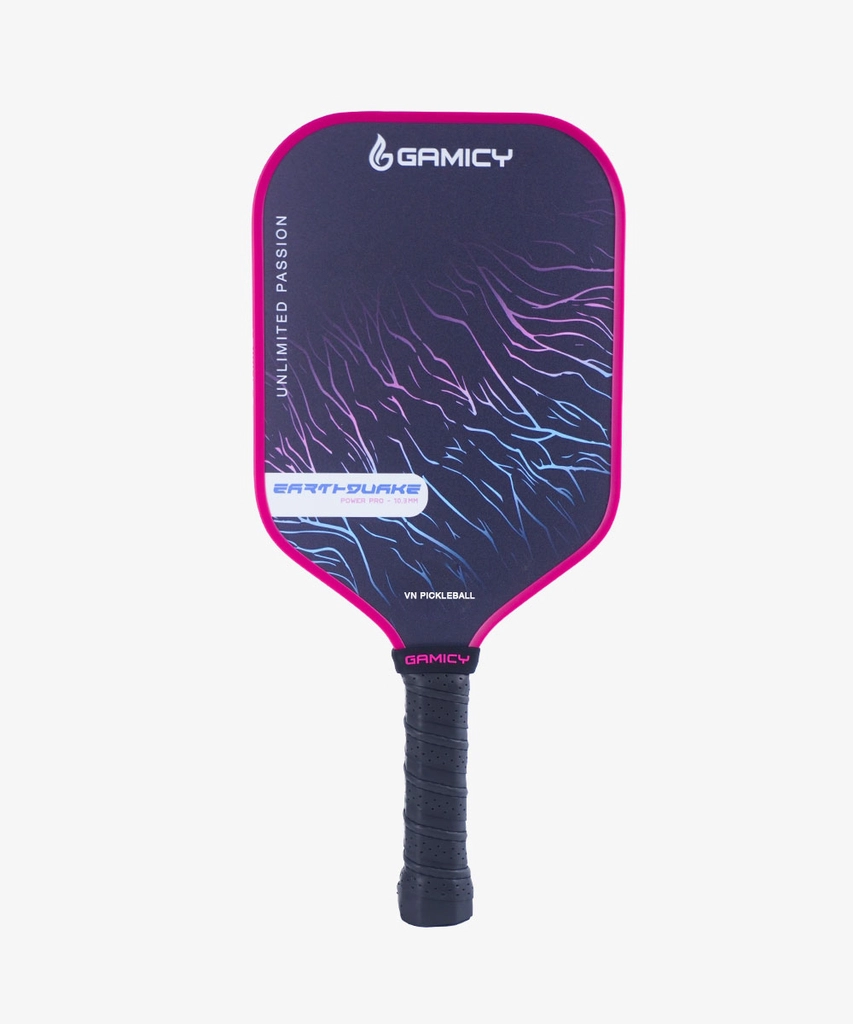 Vợt Pickleball Gamicy Earthquake - Màu Hồng