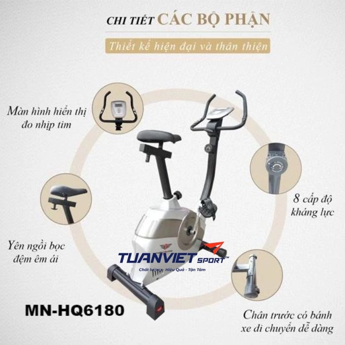 Xe đạp tập thể dục HQ 6180