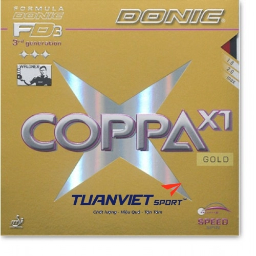 Mặt vợt bóng bàn Donic Coppa X1 Gold
