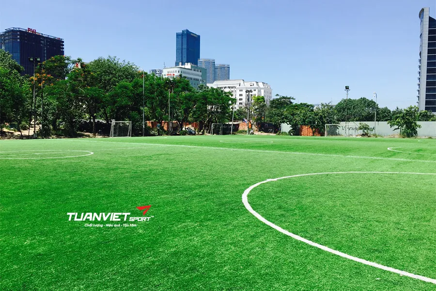 Công thức tính diện tích cỏ nhân tạo cho mọi loại hình sân