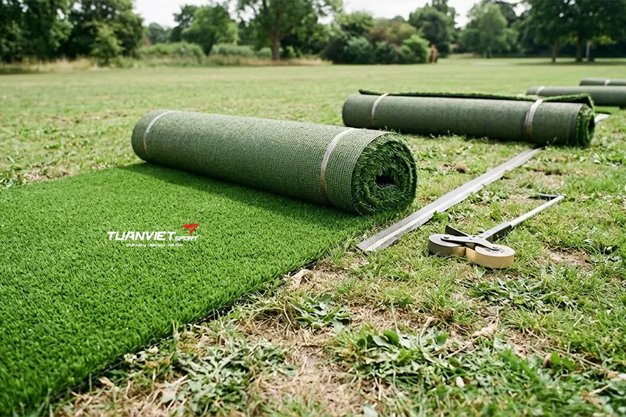 Trải cỏ nhân tạo lên cỏ tự nhiên Nên hay không nên và những rủi ro cần biết