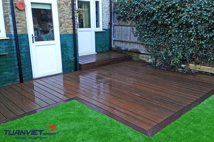 Thảm cỏ nhân tạo trong nhà - giải pháp trang trí hiện đại cho căn hộ đô thị