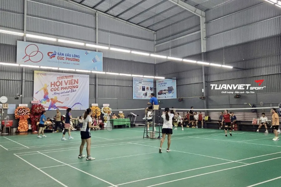 Top 10 sân cầu lông Đồng Nai có sân đẹp, tiện nghi