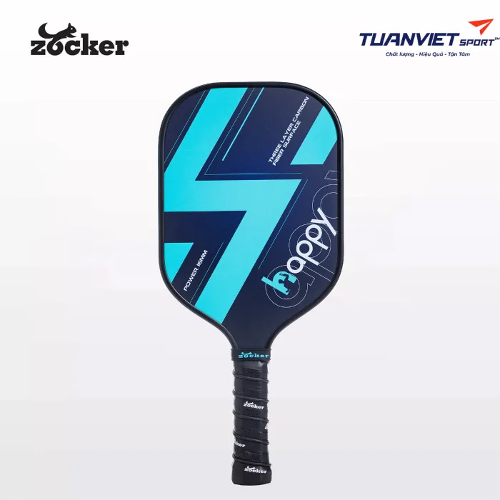 Vợt Pickleball Zocker Happy HP1 Standard Thunder Black