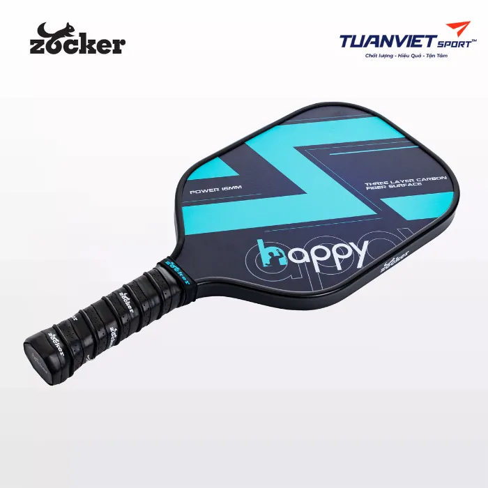Vợt Pickleball Zocker Happy HP1 Standard Thunder Black