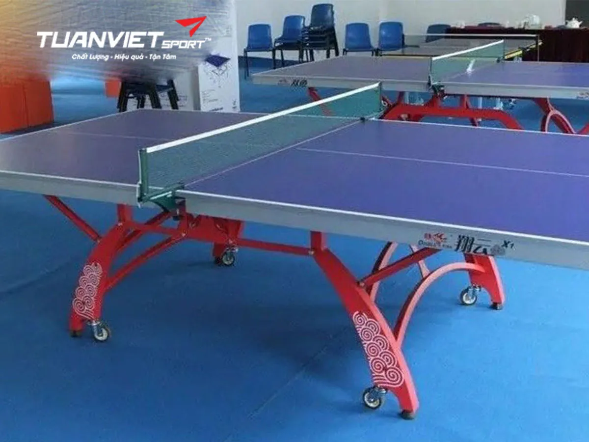 Bàn bóng bàn Double Fish X1 New 2015