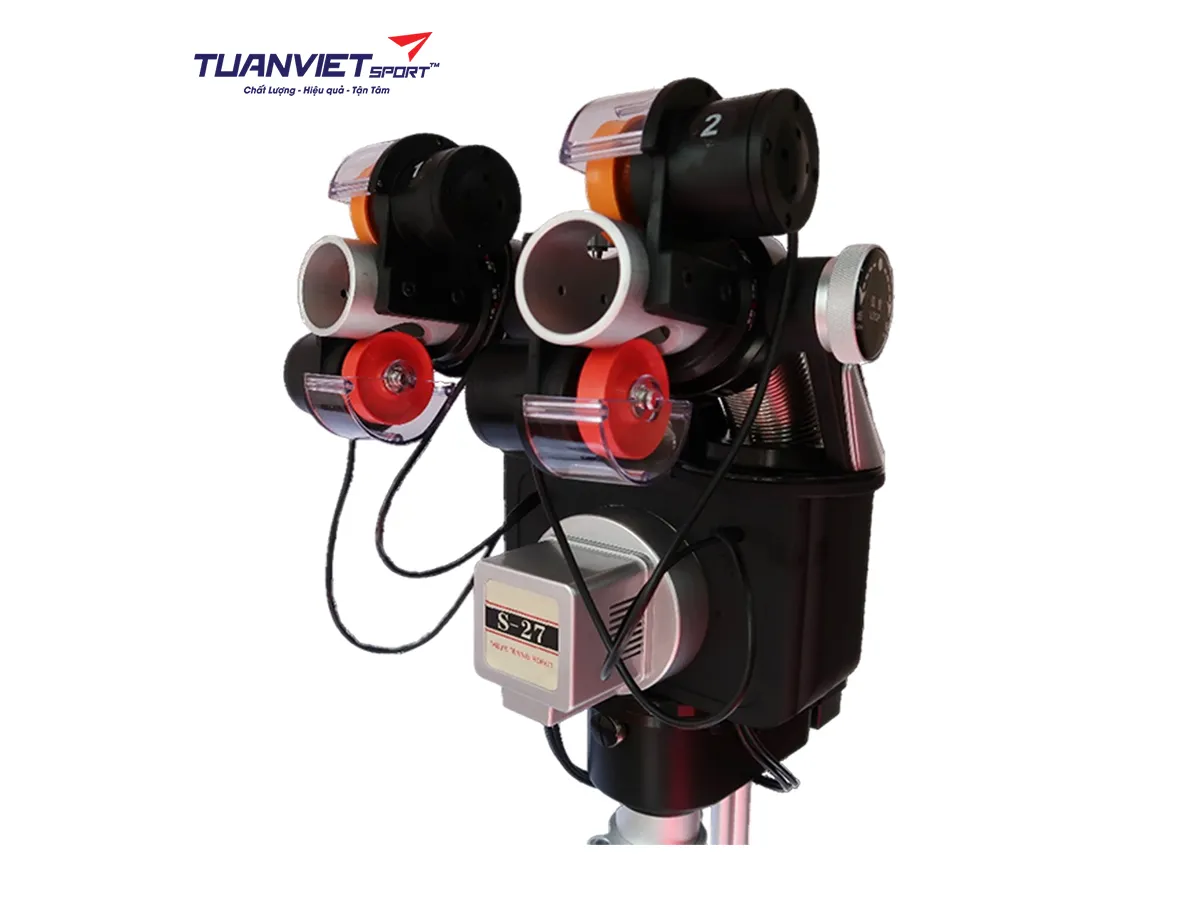 Máy bắn bóng bàn Y&T S27 (2 nòng)