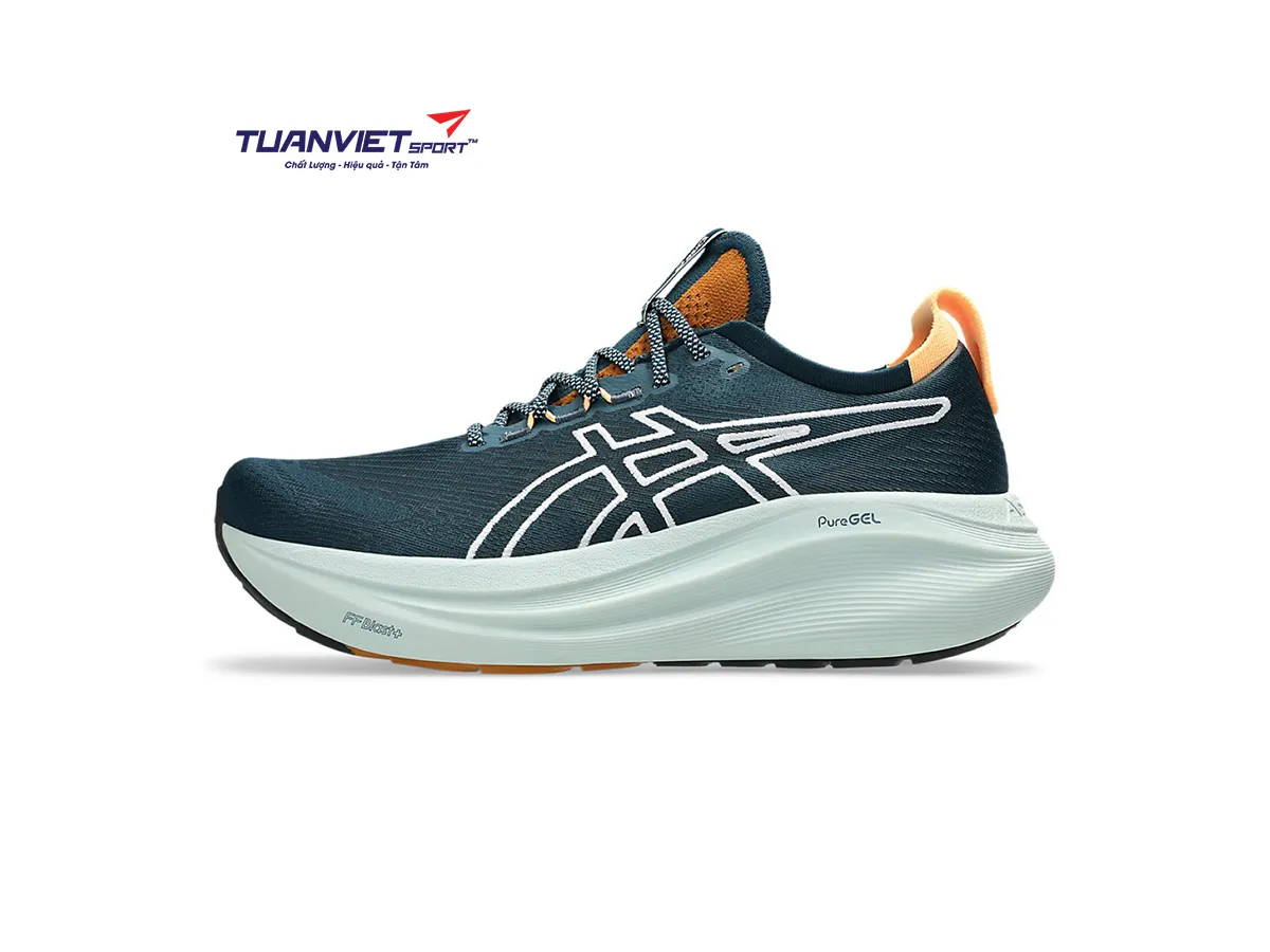 Giày Chạy Bộ Nam Asics Gel-Nimbus 27 TR 1011C136-300