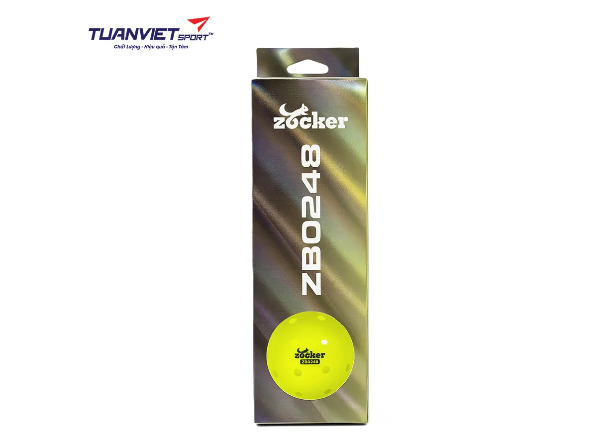 Bóng Pickleball Zocker ZB0248 48 lỗ