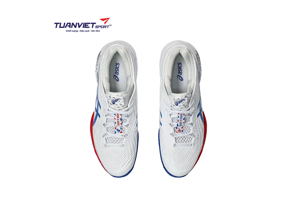 Giày Tennis/Pickleball Nam ASICS COURT FF 3 NOVAK 1041A480-100
