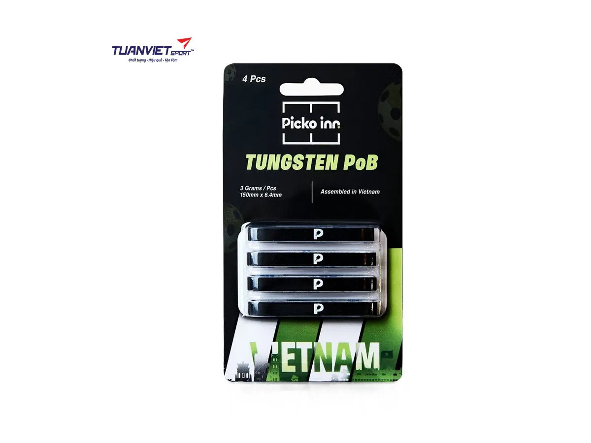 Miếng dán vợt pickleball Picko Inn Tungsten PoB