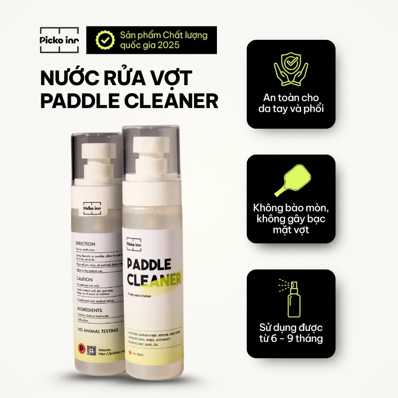 Nước rửa vợt chuyên dụng Picko inn Paddle Cleaner 100ml