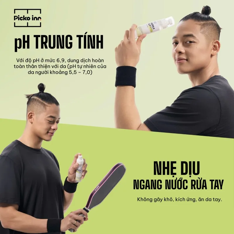 Nước rửa vợt chuyên dụng Picko inn Paddle Cleaner 40ml