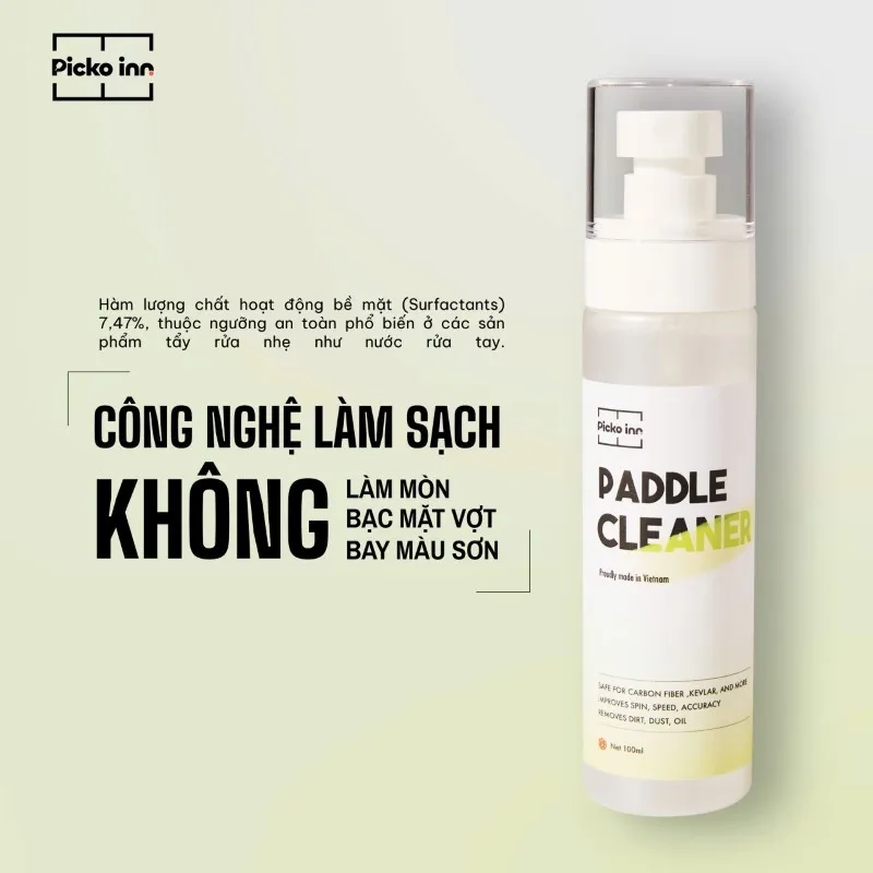 Nước rửa vợt chuyên dụng Picko inn Paddle Cleaner 40ml