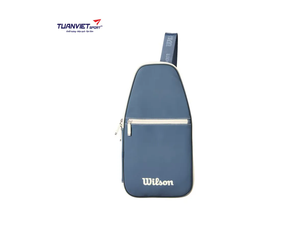 Túi Đựng Vợt Pickleball Wilson Full Cover Blue/Cream WR8907801001