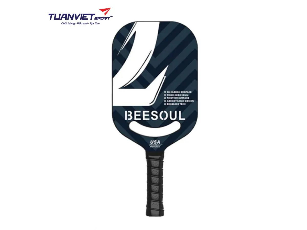 Vợt Pickleball Beesoul SupremeStrike Carbon Pro CS10