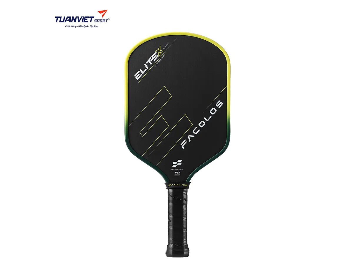 Vợt Pickleball Facolos Elite X - Màu Vàng Neon