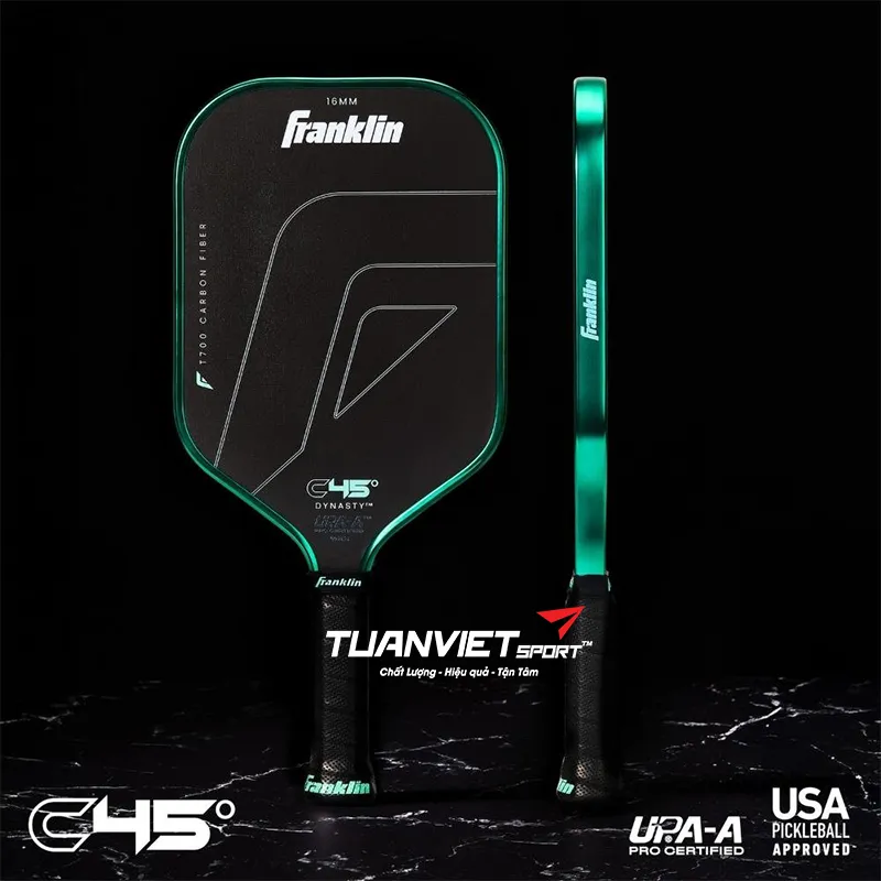 Vợt Pickleball Franklin C45° Dynasty 16mm