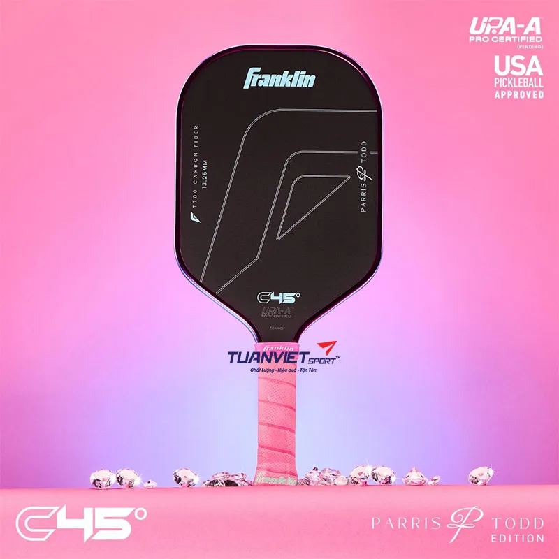 Vợt Pickleball Franklin C45° Parris Todd 13.25mm