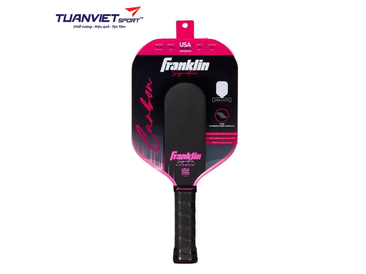 Vợt Pickleball Franklin Signature Carbon 13mm Elongated