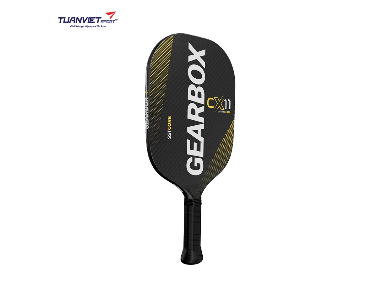 Vợt Pickleball Gearbox CX11 Quad Control - Yellow