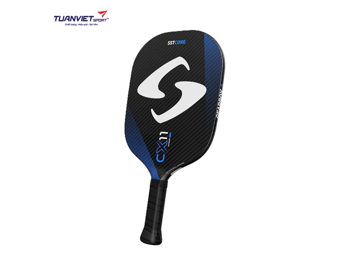 Vợt Pickleball GEARBOX CX11 Quad Power - Blue